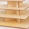 16" Natural Heart 7 Tier Wooden Cupcake Dessert Stand Love Topper Party Events